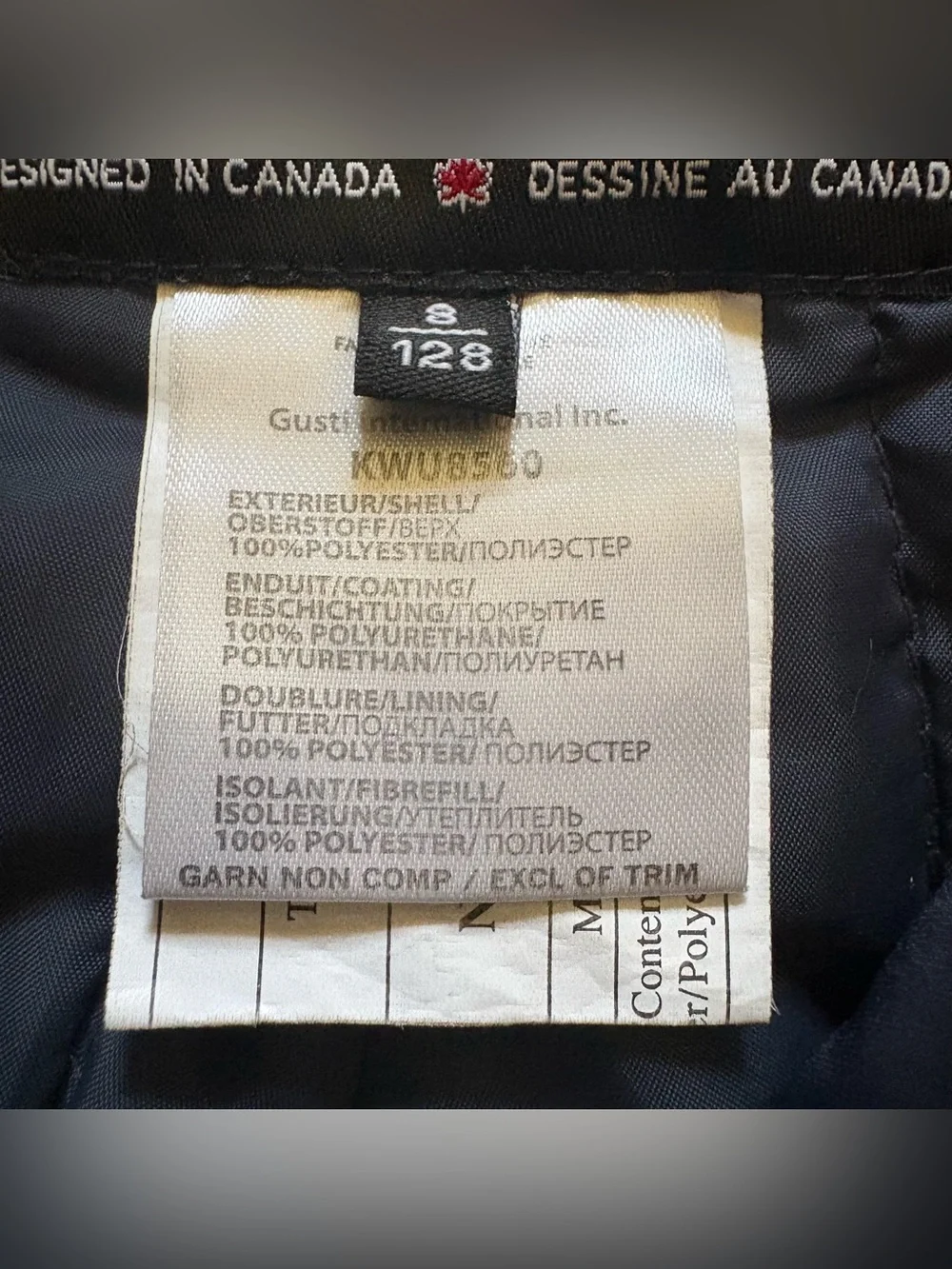 Kamik Kids Navy Snow Pants with Black Branded Suspenders